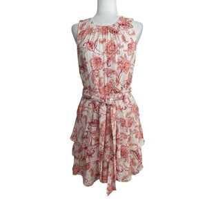 Express Tiered Ruffle Fit and Flare Sleeveless Dress - NWOT